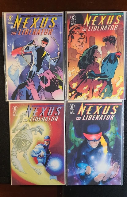 Nexus The Liberator #1-4 (Dark Horse Comics 1992) Complete Set