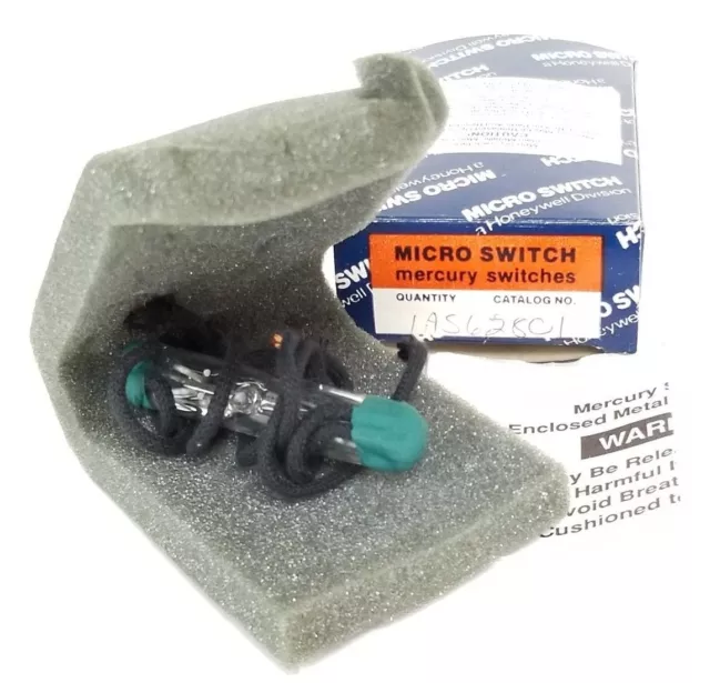 Nib Honeywell Micro Switch As628C1 Mercury Switch 10-91, 1As628C1