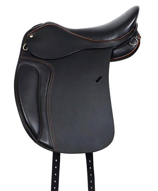 Ceinture De Dressage Kieffer Cuir Rembourré Noir (20½") – Occasion