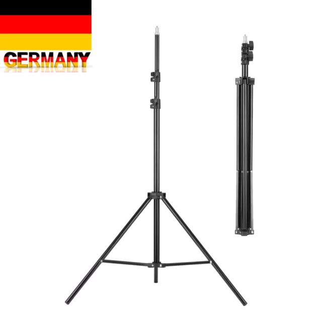 Studio Light Stand 2m Adjustable Professional Photo Tripod Photography