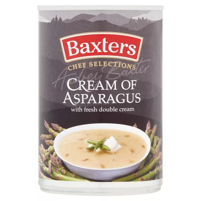 Baxters Luxury Cream of Asparagus Soup with Fresh Double Cream 400g