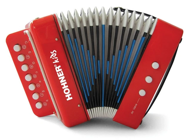 Hohner Accordion (UC102R) Red