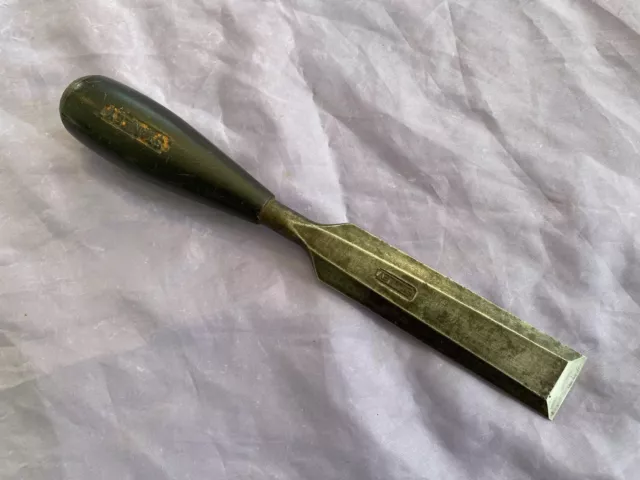 Vintage Stanley 1 Inch Wide Everlasting Chisel - Very Good Cond