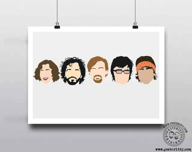 FLIGHT OF THE CONCHORDS - Minimalist Comedy Poster Wall art Posteritty Murray