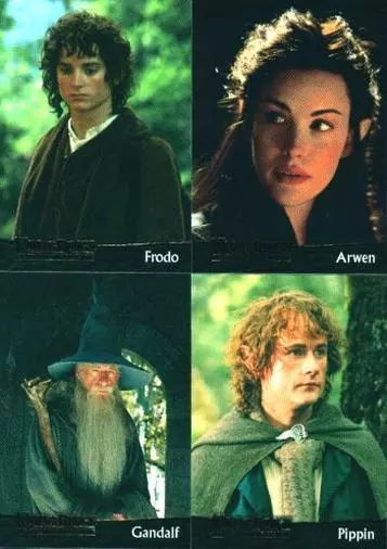 Lord Of The Rings Fellowship Of The Ring Set Of 90 Cards (Usa Topps Set)