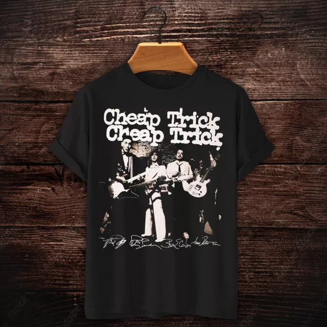 Vintage Cheap Trick TShirt Rick Nielsen Randy Hogan Bun E Carlos Taxman Mr Thief