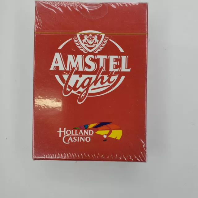 Amstel Light Playing Cards Holland Casino Sealed Deck Netherlands Beer Gaming 2