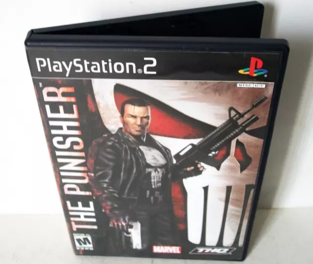 The Punisher Playstation 2 Replacement Case No Game 