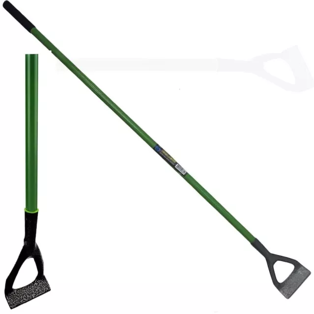 Carbon Steel Dutch Hoe Garden Tool Swan Neck Weeding Lawn Soil Rake Fork Rake UK