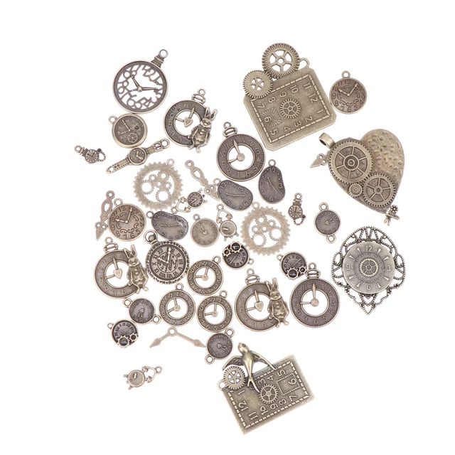 Steampunk-Charme Antike Anhänger Aus Metall Steampunk-Schmuckanhänger