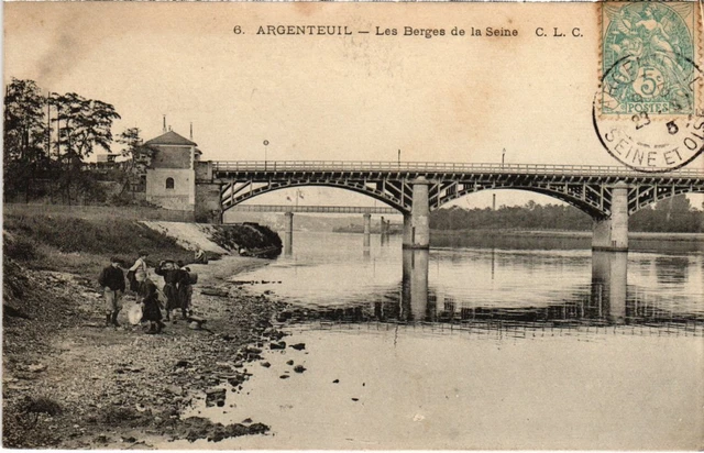 CPA Argenteuil Les Berges de la Seine FRANCE (1332827)