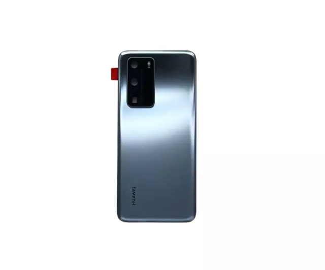 Tapa Trasera Completa Original Para Huawei P40 Pro Color Plata Envió 24Horas