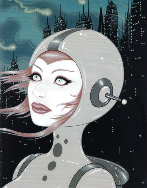 Tara McPherson "Why Do I Do What I Do" image on an art book page: Frame it