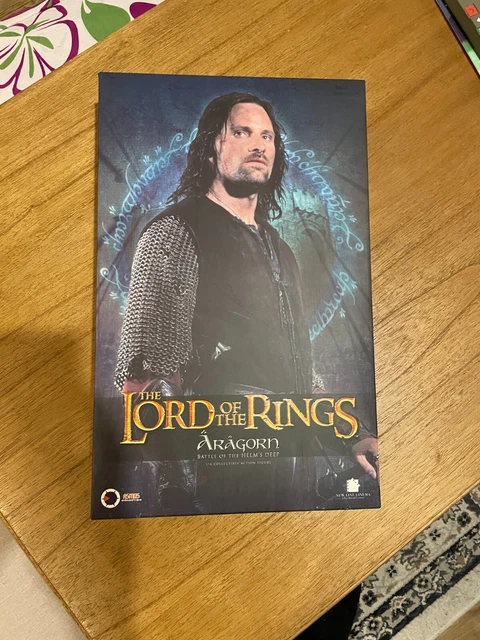 ASMUS TOYS LORD Of The Rings Aragorn Battle Of The Helm's Deep Ver ...