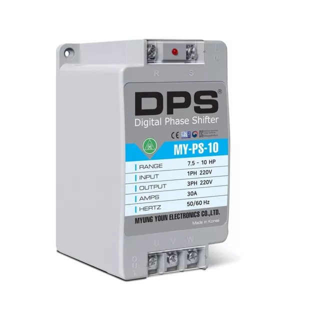 Single Phase to 3 Phase Converter, MY-PS-10 Model, Suitable for 7.5HP(5.5Kw) ...