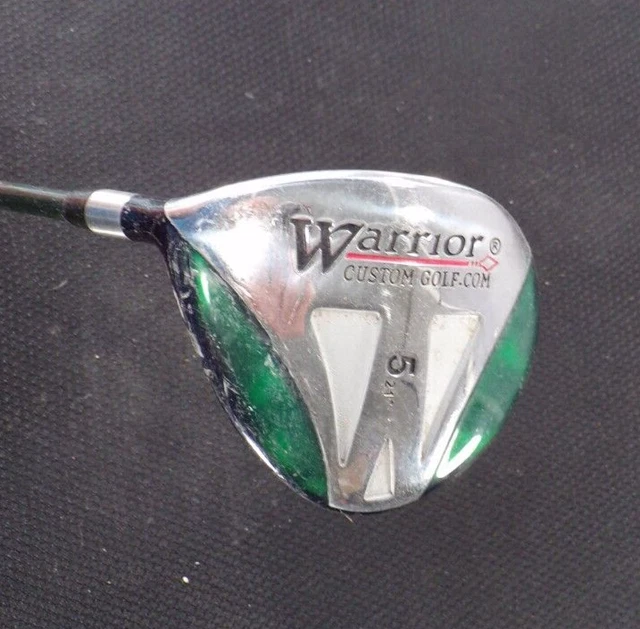 Warrior Custom Titanium 5 Wood 21 Degree Pro Series Shaft Reg Flex Left Handed