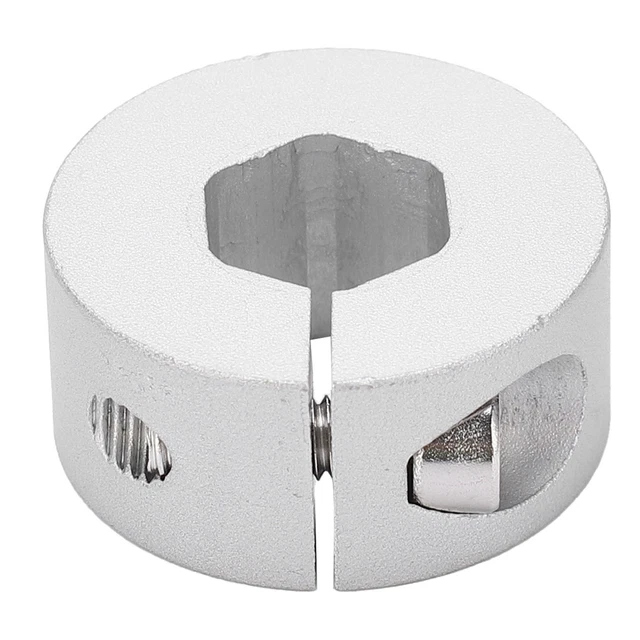 Collare di bloccaggio albero esagonale fisso in alluminio chiusura accessori robotici 12 mm