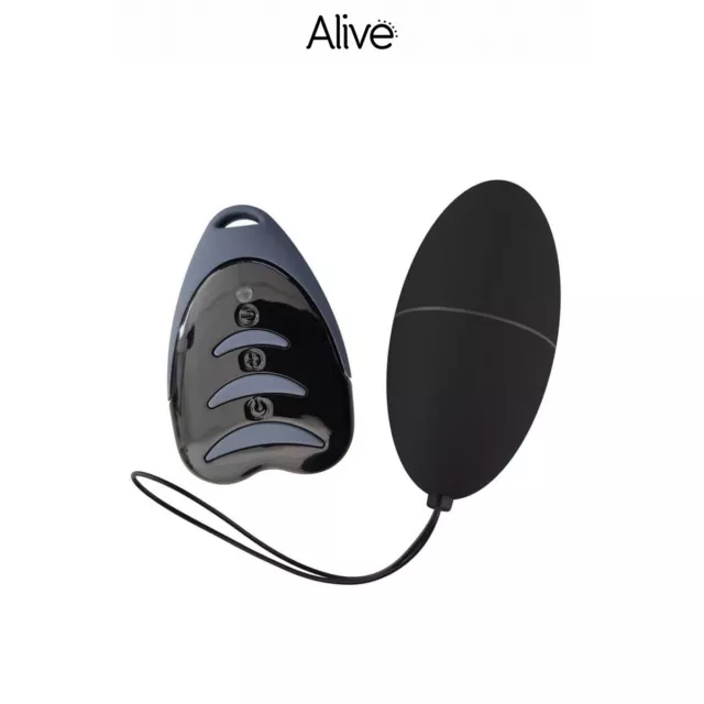 Oeuf vibrant télécommandé Magic Egg 3 noir Sextoy - Alive