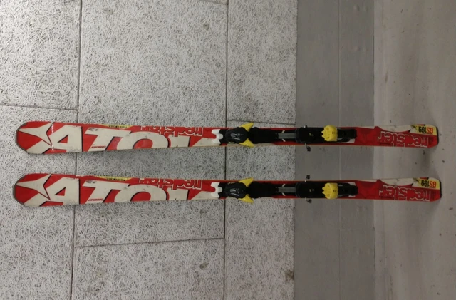 Atomic Redster Ski 169cm Radius 15.5 Alpin All Mountain Woodcore Titanium Ti 170