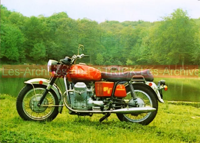 MOTO GUZZI 850 GT : Carte Postale Moto Postcard Motorcycle #0461