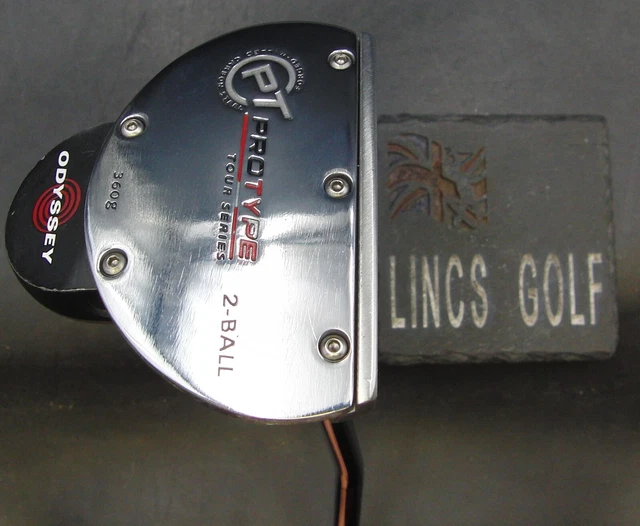 Odyssey Protype 2-Ball Putter Steel Shaft 88.5cm Length Odyssey Grip Odyssey Protype 2-Ball Putter Steel Shaft 88.5cm Length Odyssey Grip