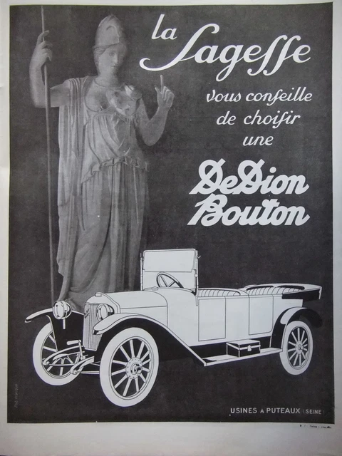 Pub Presse 1924 Automobiles Voisin 8 CV & 18 CV - Sport, Ville, Tourisme