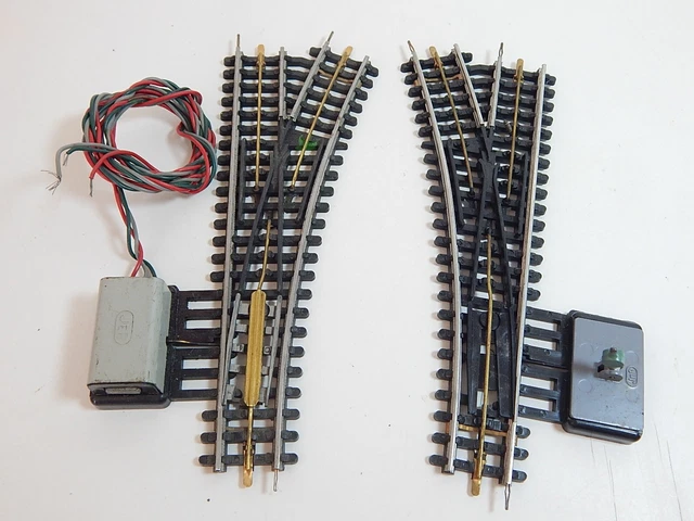 R 16086 JEP Deux Aiguillages Commande Elec+ Manu Gauche Et Droite 3 ...