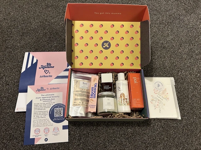JoJo Maman Bebe ‘Oh Mumma’ Pamper Box - Box has been opened but items never used