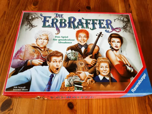 DIE ERBRAFFER von Ravensburger - Das Spiel für gnadenlose Absahner