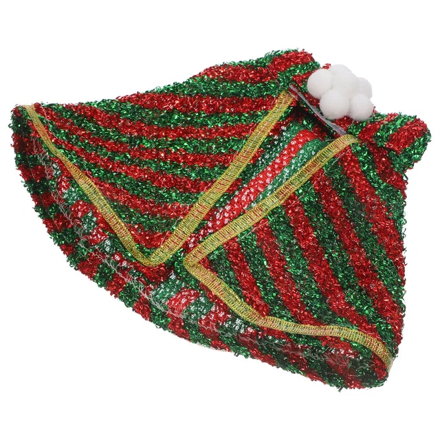 Capa de gato fiesta de Navidad, disfraz de perro cómodo, disfraz decorativo de gato,