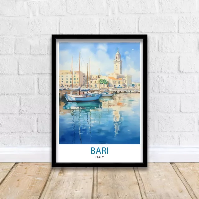 Bari Italy Travel Print