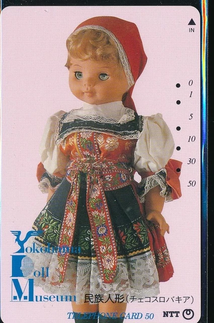 Telefono Scheda Schede Telefoniche Giappone Rif. JAP79 Bambola