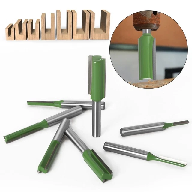 SINGLE EDGE DOUBLE Edge Router Bits Slotting Cutter Milling Cutter ...