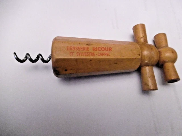 ANCIEN TIRE BOUCHON QUINQUINA DUBONNET PUBLICITAIRE CAFE BISTRO