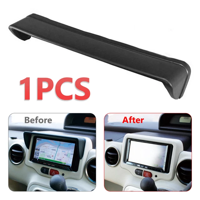 Car GPS Navigation Hood Visor Radio Sun Shade Cover Anti-Glare Accessories