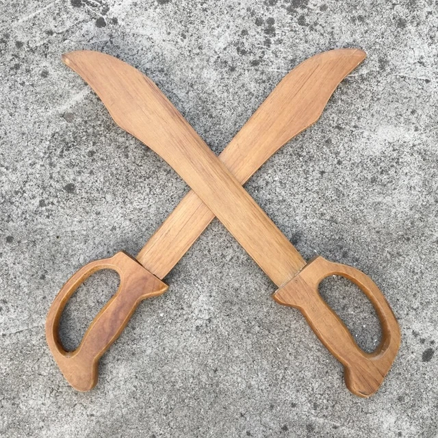 Coltelli Wing Chun Kung Fu per allenamento, robusto, polipropilene, coppia misura 46 cm