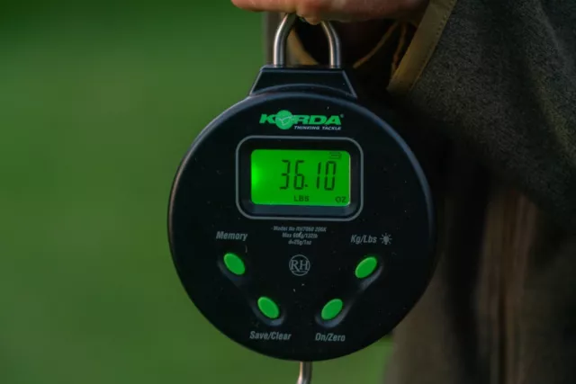 Korda Digital Scales 132lb/60kg Specimen Weigh Scale