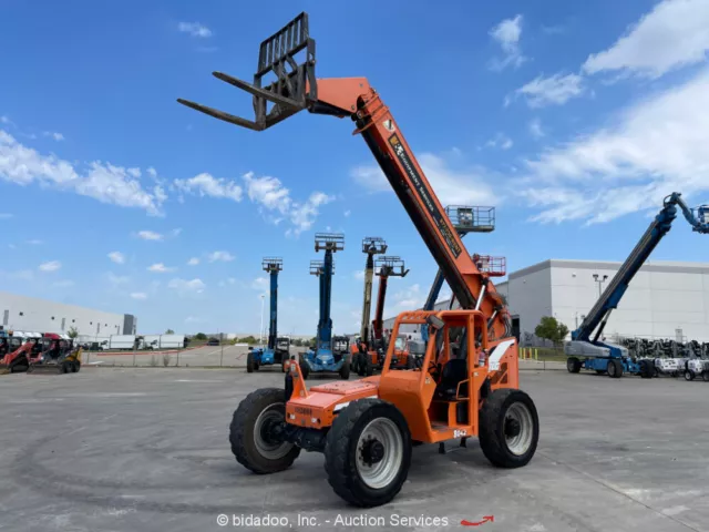 2014 Skytrak 8042 42' 8,000 lbs Telescopic Reach Forklift Telehandler bidadoo