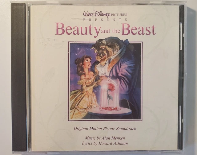 WALT DISNEY PICTURES presents Beauty and the Beast CD Soundtrack 1991