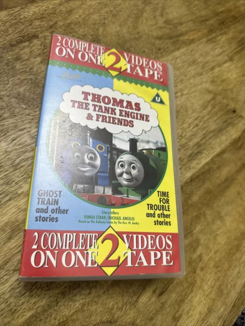 Thomas The Tank Engine & Friends Ghost Train And Time For Trouble Vhs Rare Thomas The Tank Engine & Friends Ghost Train And Time For Trouble Vhs Rare
