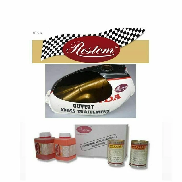 Anti-rouille IRONTEK 500 Ml – Prêt à Peindre, Pour Auto, Moto, Vélo Et Bateau