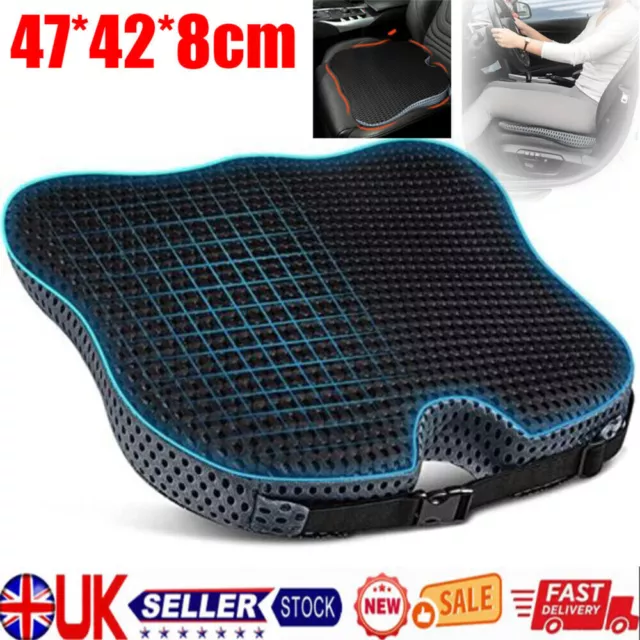 Memory Foam Car Seat Cushion For Driving Wedge Driver Booster Office Chair Pad