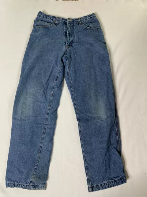 MOOSE CREEK JEANS Men s 38 X 30 Blue Medium Wash Flannel Lined NEW 24.62 PicClick