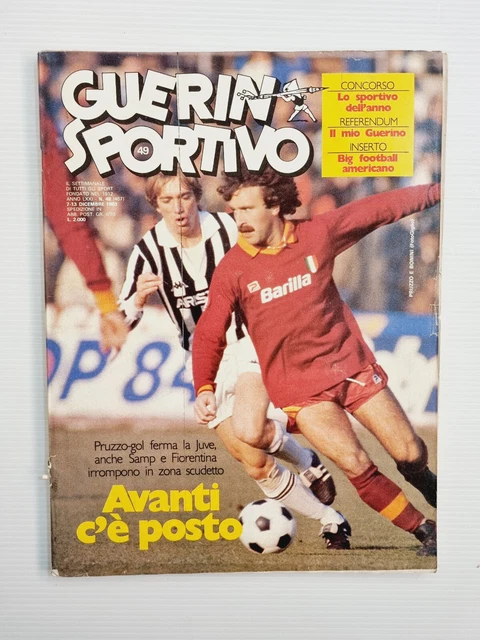 Poster Guerin Sportivo 1982 – Juventus, Paolo Rossi, Albi Mundial – Occasion