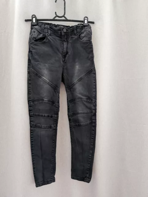 Boys INDUSTRIE Black Denim Jogger Jeans - Size 12yrs