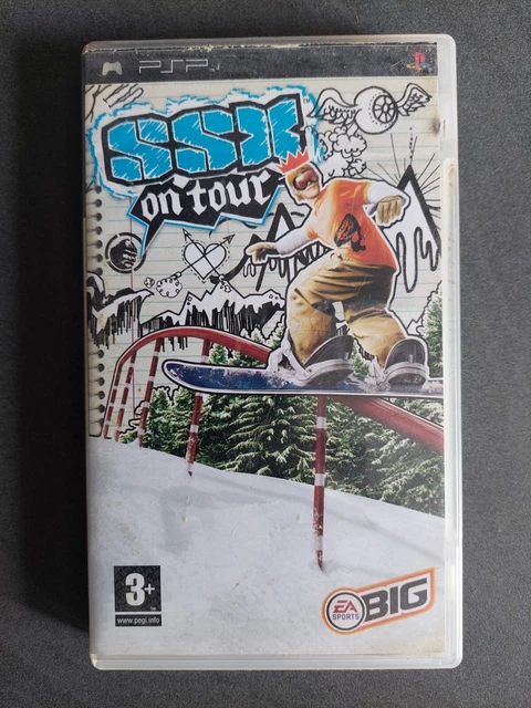 SSX On Tour - PSP Complet Version Française Sony Notice Abîmée