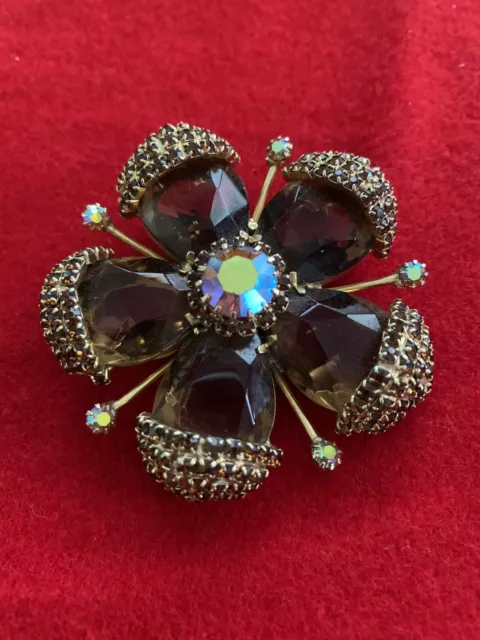 Fabulous RARE Unusual Vintage High-End Designer Pin/Brooch