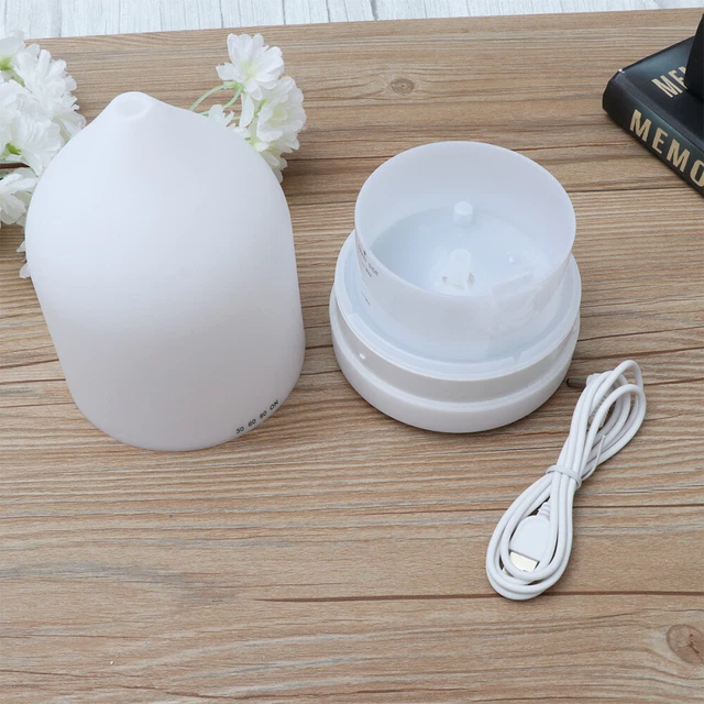 1 pieza 120 ml humidificador perfumista colorido grano de madera difusor niebla