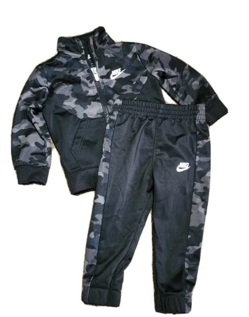 Nike Baby Boy Outfit Athletic Jacket & Jogger Pants Set Size 12 Months