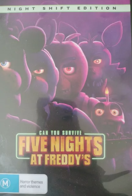 Five Nights At Freddy's DVD Night Shift Edition Good Condition Freepost